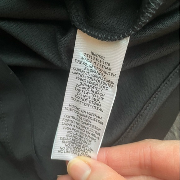 NWT S.L. NY Fashions Cape Dress - Picture 5 of 7